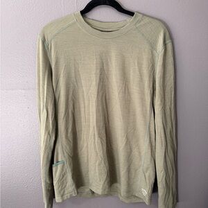 Allbirds Green Longsleeve Wool Blend Shirt Medium